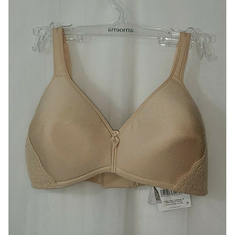 Amoena Mastectomy Bra 34B #2152 Nude New Free Ship